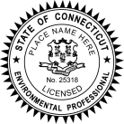 Connecticut Licensed Environmental Professional Seal